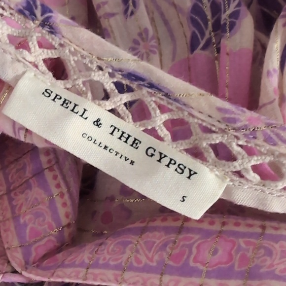 Spell & The Gypsy Mystic Musk Blouse Small - Picture 6 of 9